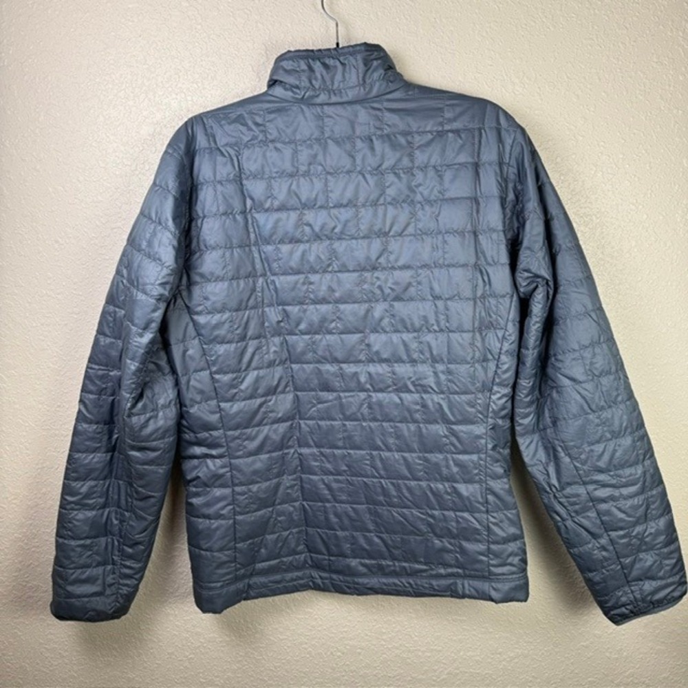 Patagonia Nano Puff Jacket 84212 Full Zip Insulated Puffer Utility Blue Medium - Picture 3 of 10